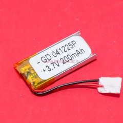 Аккумулятор 3.7v 200mAh 25x12x3.5 мм