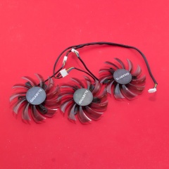 Вентилятор Gigabyte N6700C, 7700C (тройной) 4 pin