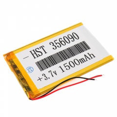 Аккумулятор 3.7v 1500mAh 90x60x3.5 мм (2 pin)