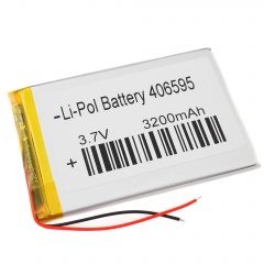 Аккумулятор 3.7v 3200mAh 95x65x4 мм (2 pin)