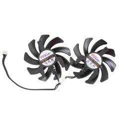 Вентилятор AMD Sapphire R7 350, R9 370 (двойной) 4 pin