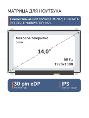 Матрица NV140FHM-N46